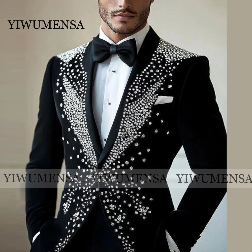 👑 KING VELVET — RHINESTONE EDITION