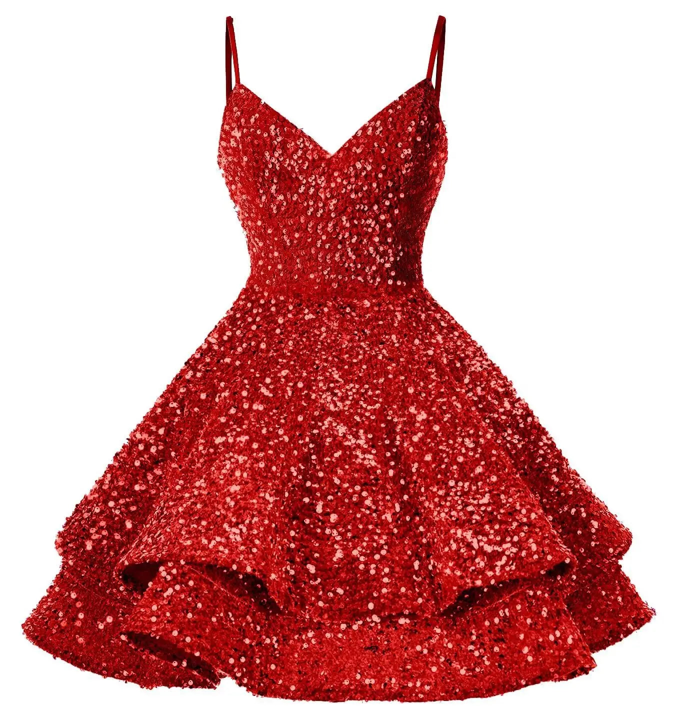 👑 QUEEN SEQUINS COL V — ROBE PROM SIGNATURE RUNWAY EDITION