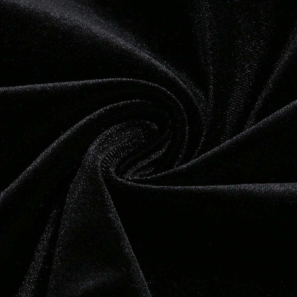 👑 QUEEN VELVET MERMAID — ROBE LONGUE VELOURS SIRÈNE COUTURE