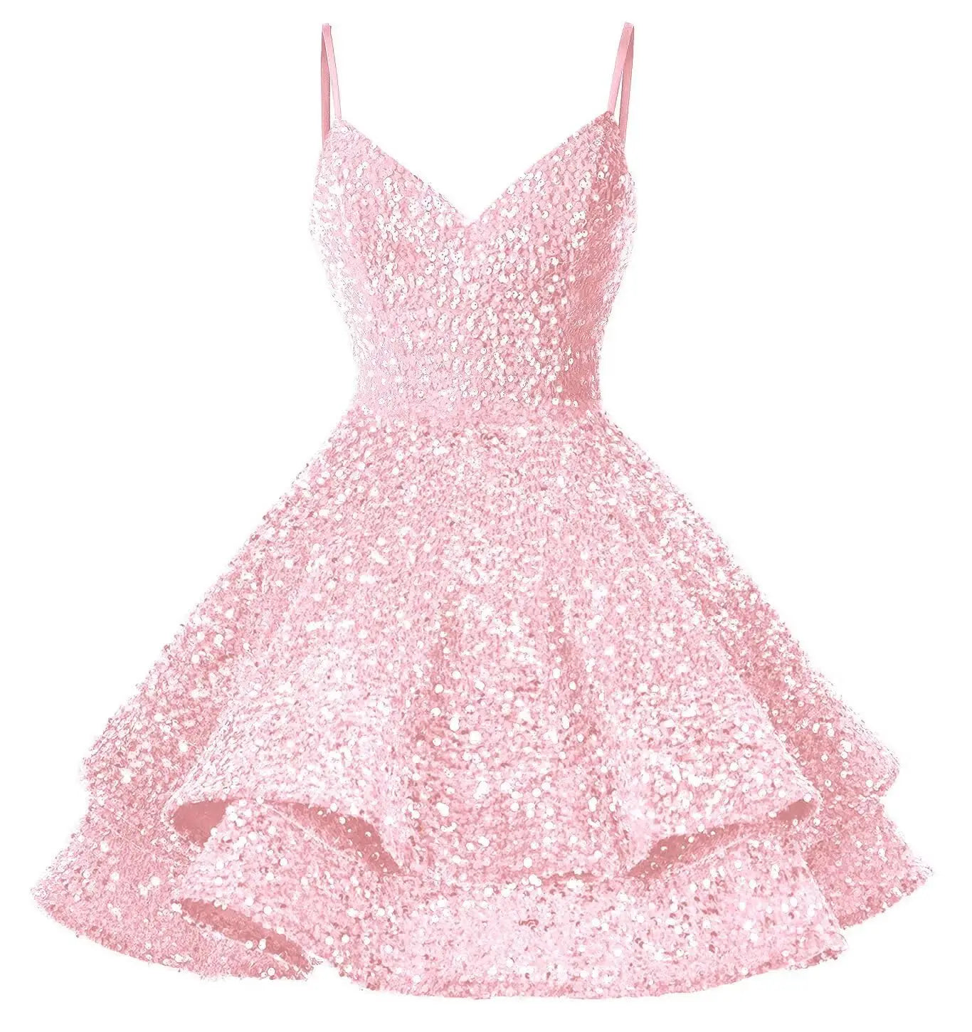 👑 QUEEN SEQUINS COL V — ROBE PROM SIGNATURE RUNWAY EDITION