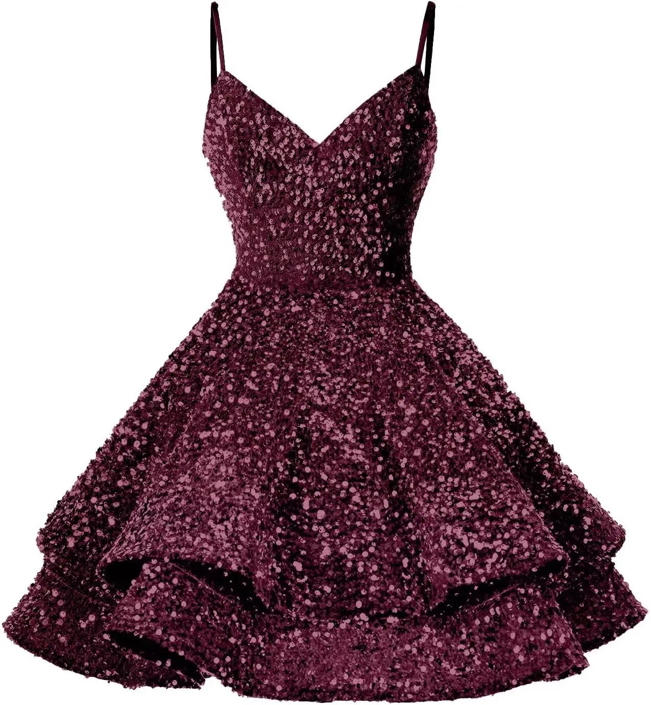 👑 QUEEN SEQUINS COL V — ROBE PROM SIGNATURE RUNWAY EDITION