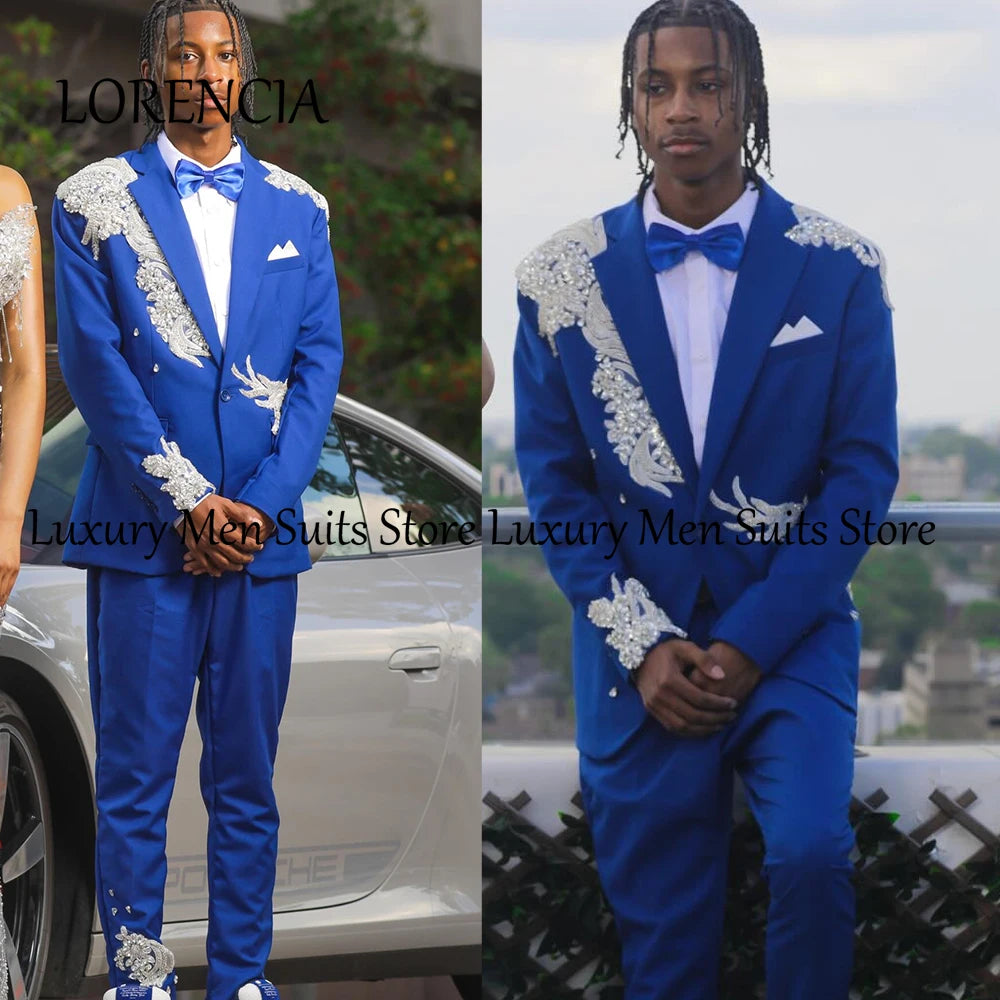 👑 KING CEREMONY SUIT — COSTUME SIGNATURE HOMME ÉLÉGANCE CÉRÉMONIE