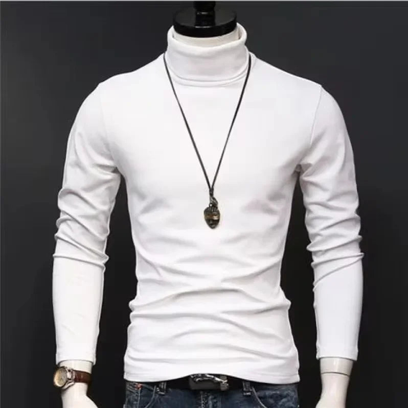 👑 KING TURTLENECK — COL ROULÉ SLIM FIT SIGNATURE