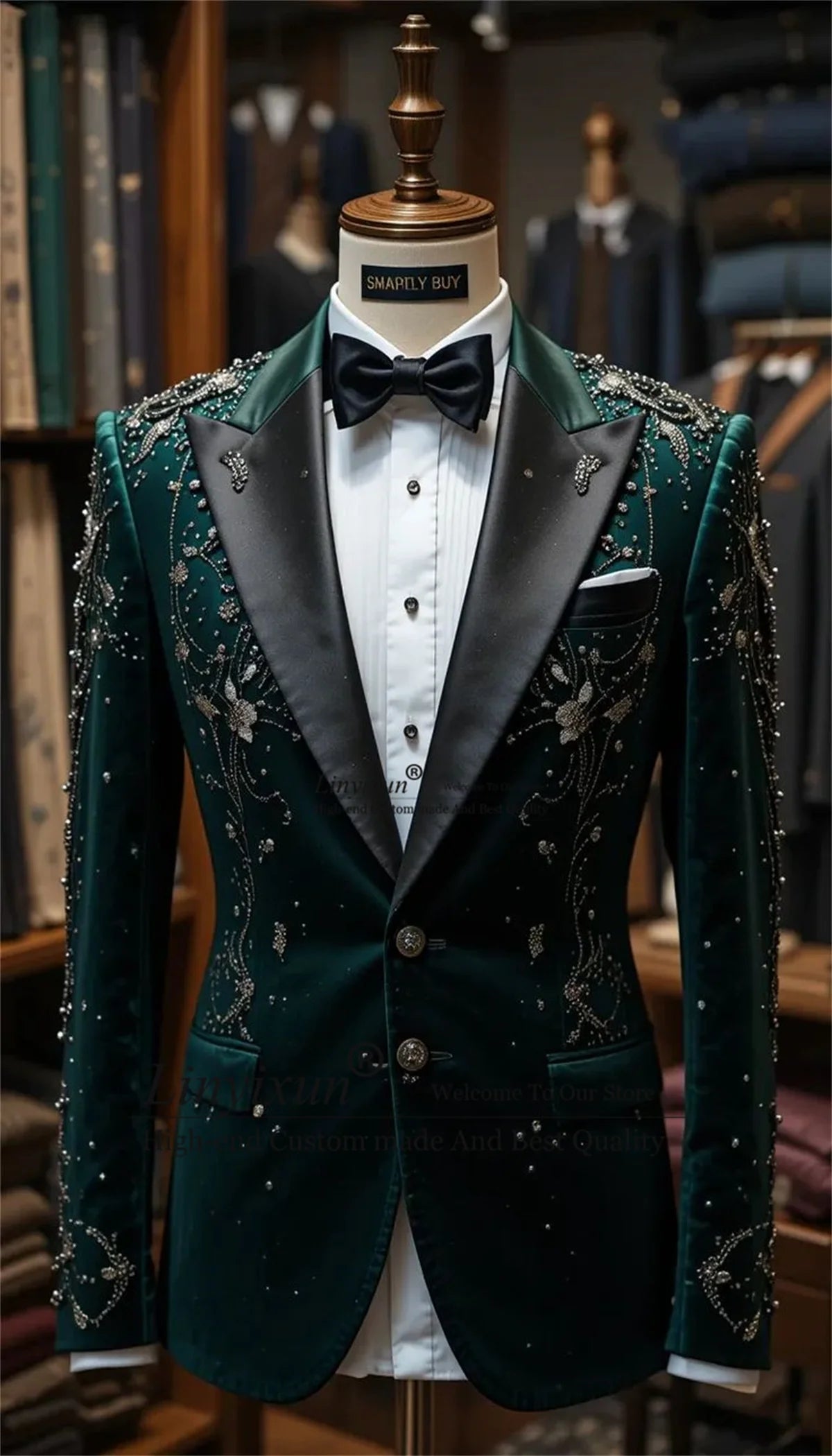 👑 KING CEREMONY SUIT — COSTUME DE MARIAGE 2 PIÈCES SIGNATURE
