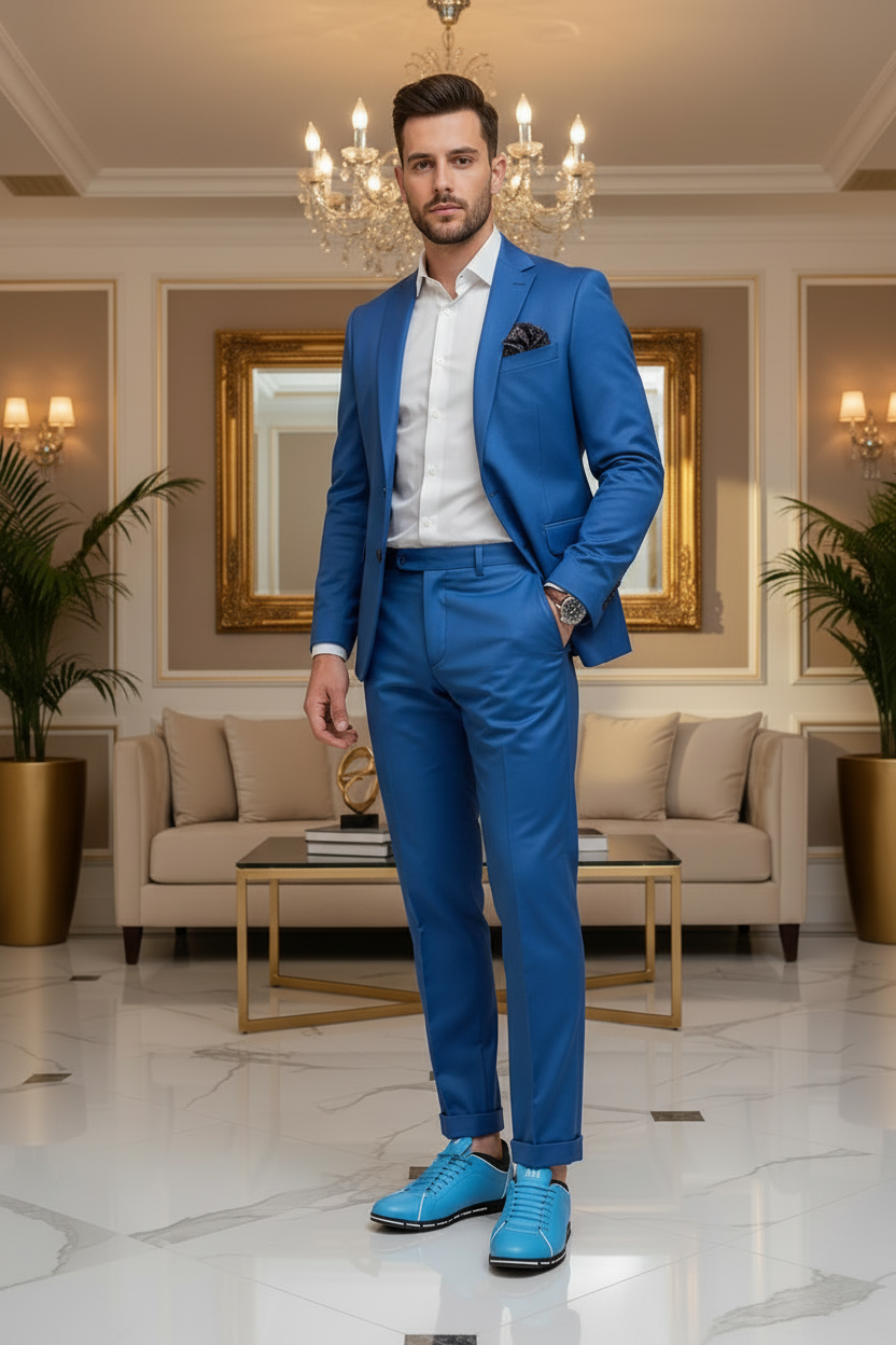 👑 Royal British Cuir – Loafer Casual Plat