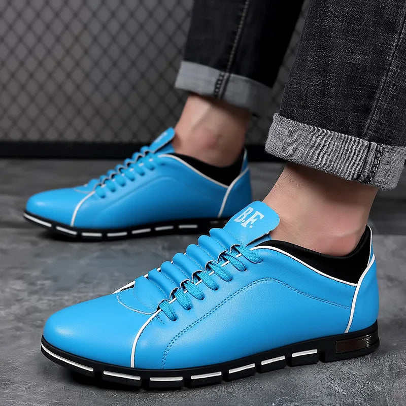 👑 King British Cuir – Loafer Casual Plat