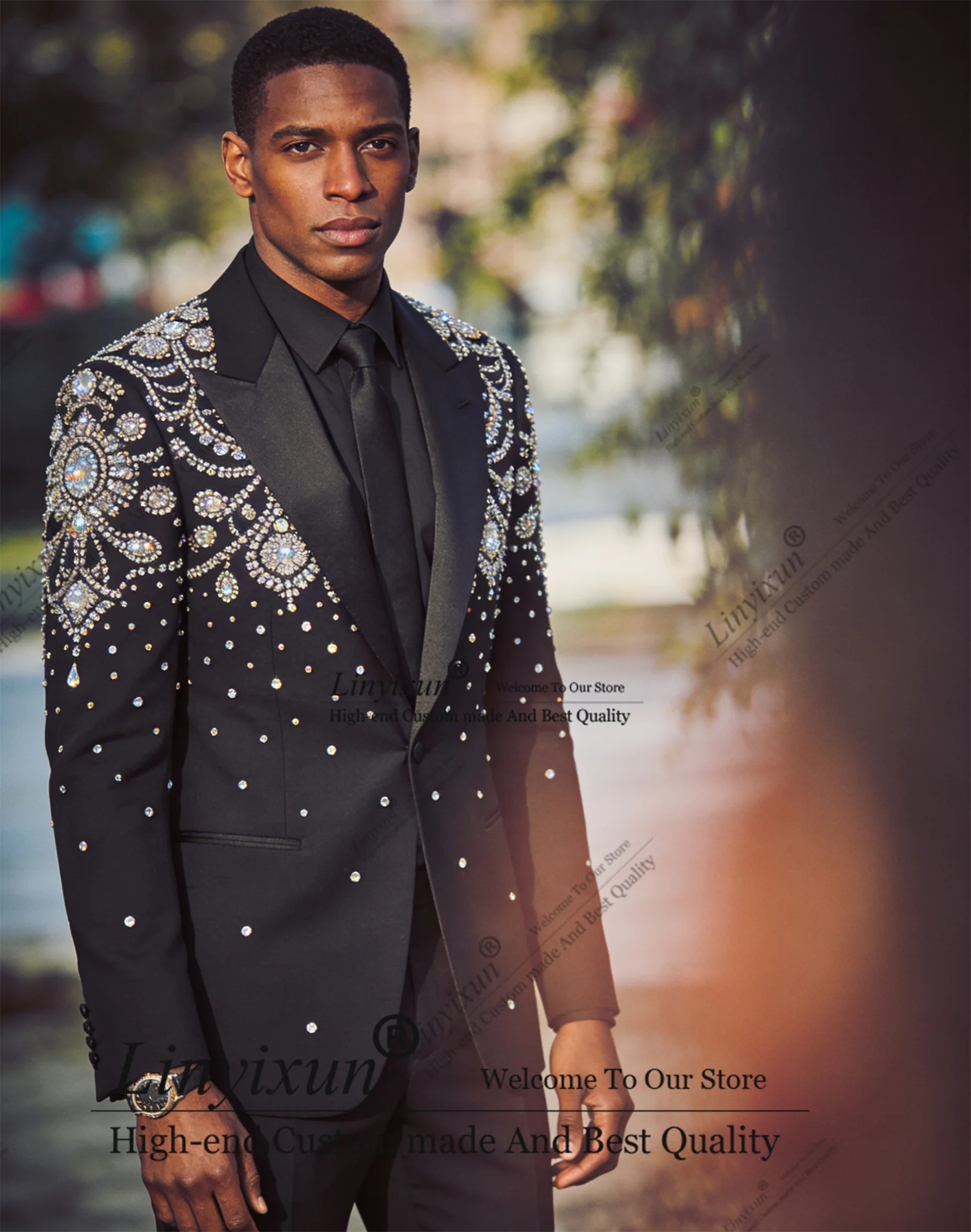 👑 KING SOVEREIGN SUIT — COSTUME SUR MESURE 2 PIÈCES SIGNATURE