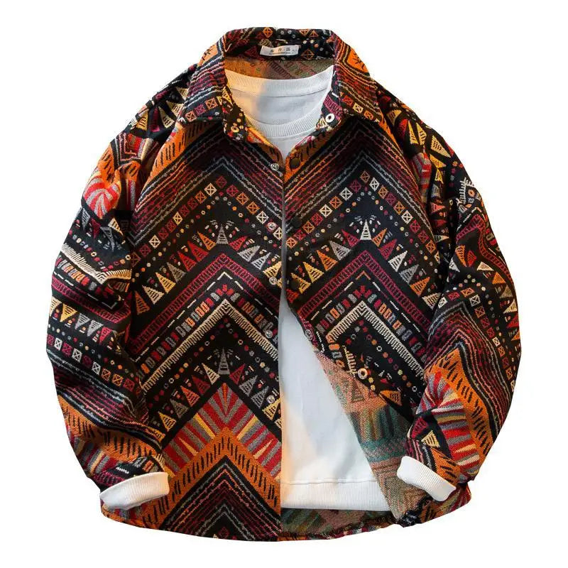 👑 KING HERITAGE SHIRT — ESSENCE ETHNIQUE EDITION
