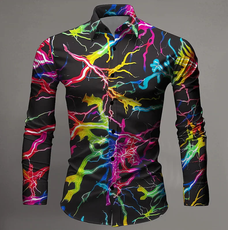 👑 King Chemise Paisley Or – Soie & Prestige