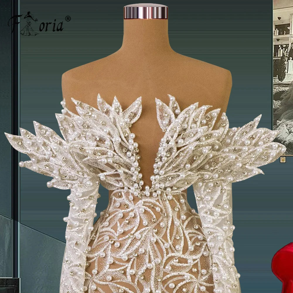 👑 QUEEN ILLUSION DRESS — ROBE COCKTAIL SIRÈNE À APPLIQUES