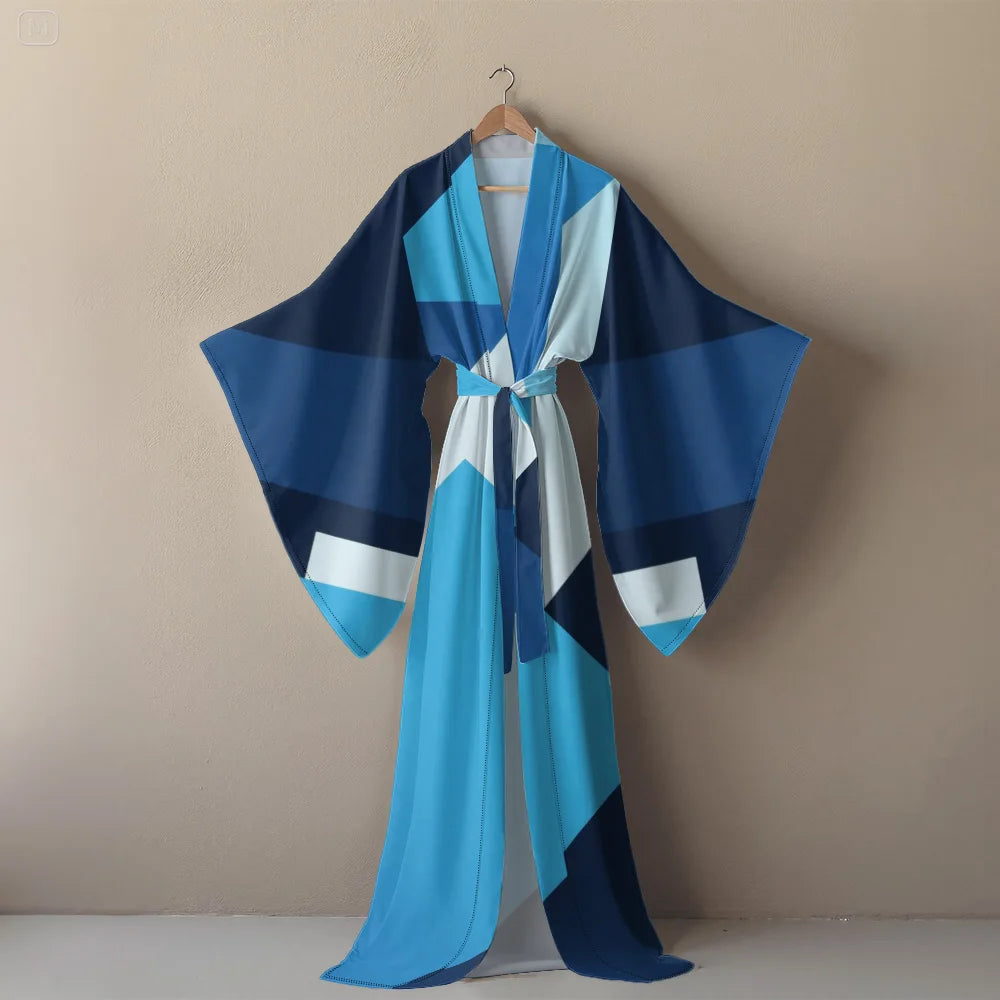 👑 Queen Kimono Boho – Robe Vacances Luxe
