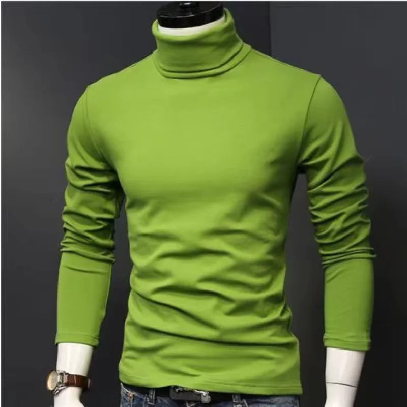 👑 KING TURTLENECK — COL ROULÉ SLIM FIT SIGNATURE