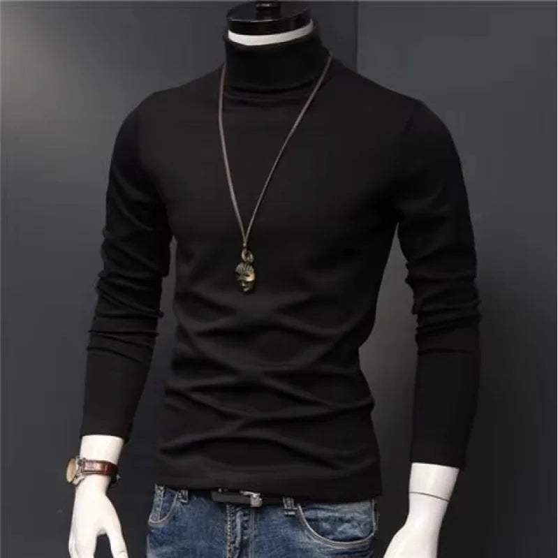 👑 KING TURTLENECK — COL ROULÉ SLIM FIT SIGNATURE