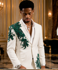 👑 King Pierres & Broderies – Tuxedo Cérémonie